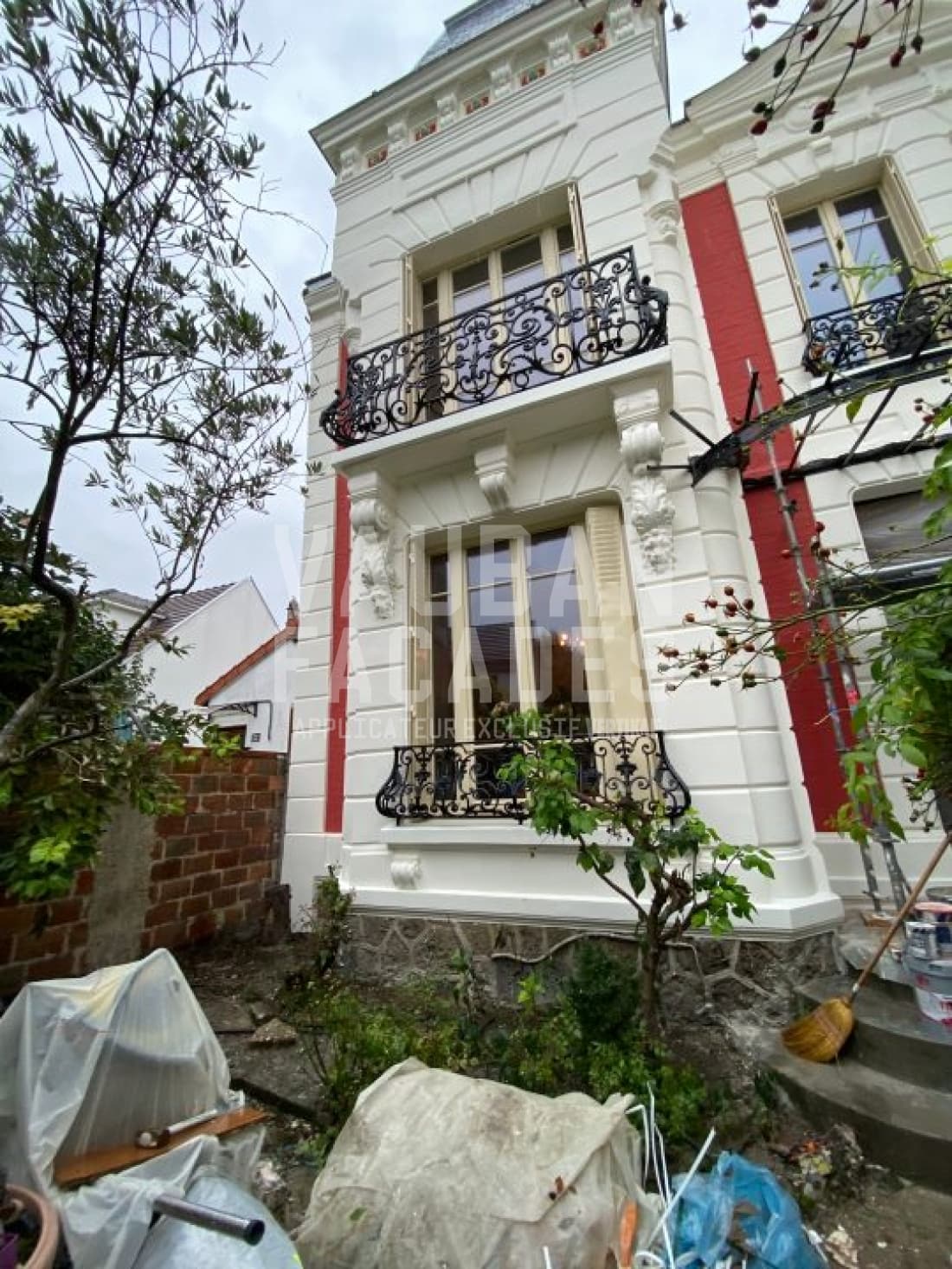Ravalement de façade en peinture minérale à Rosny-sous-Bois